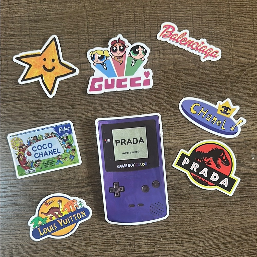 Mega yacht designer sticker pack